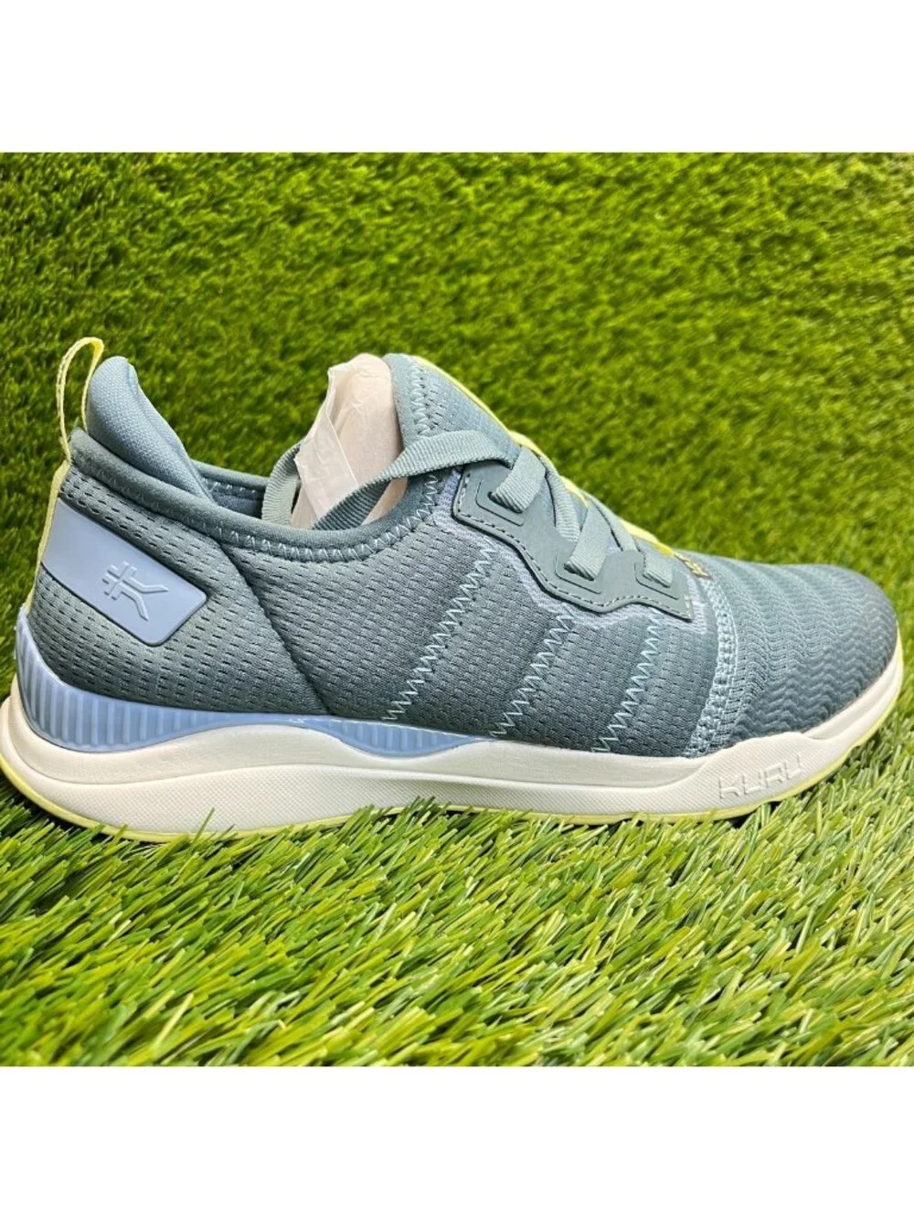 Kuru Stride Move Womens Size 8.5 Blue White Athletic Running Shoes Sneakers